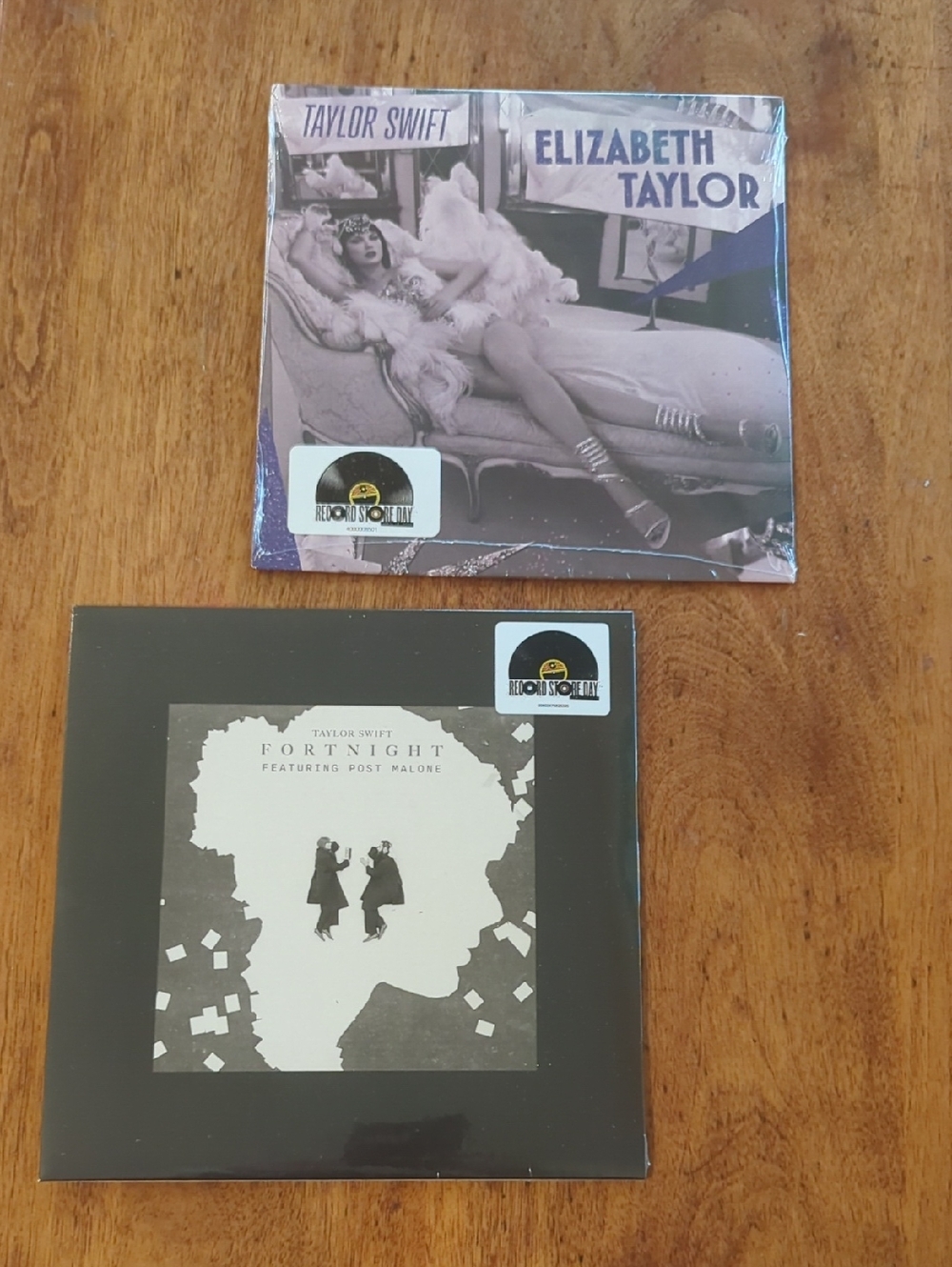 Taylor Swift  Fortnight RSD 7" Vinyl  2025 & RSD 7" Elizabeth Taylor 2026 NEW